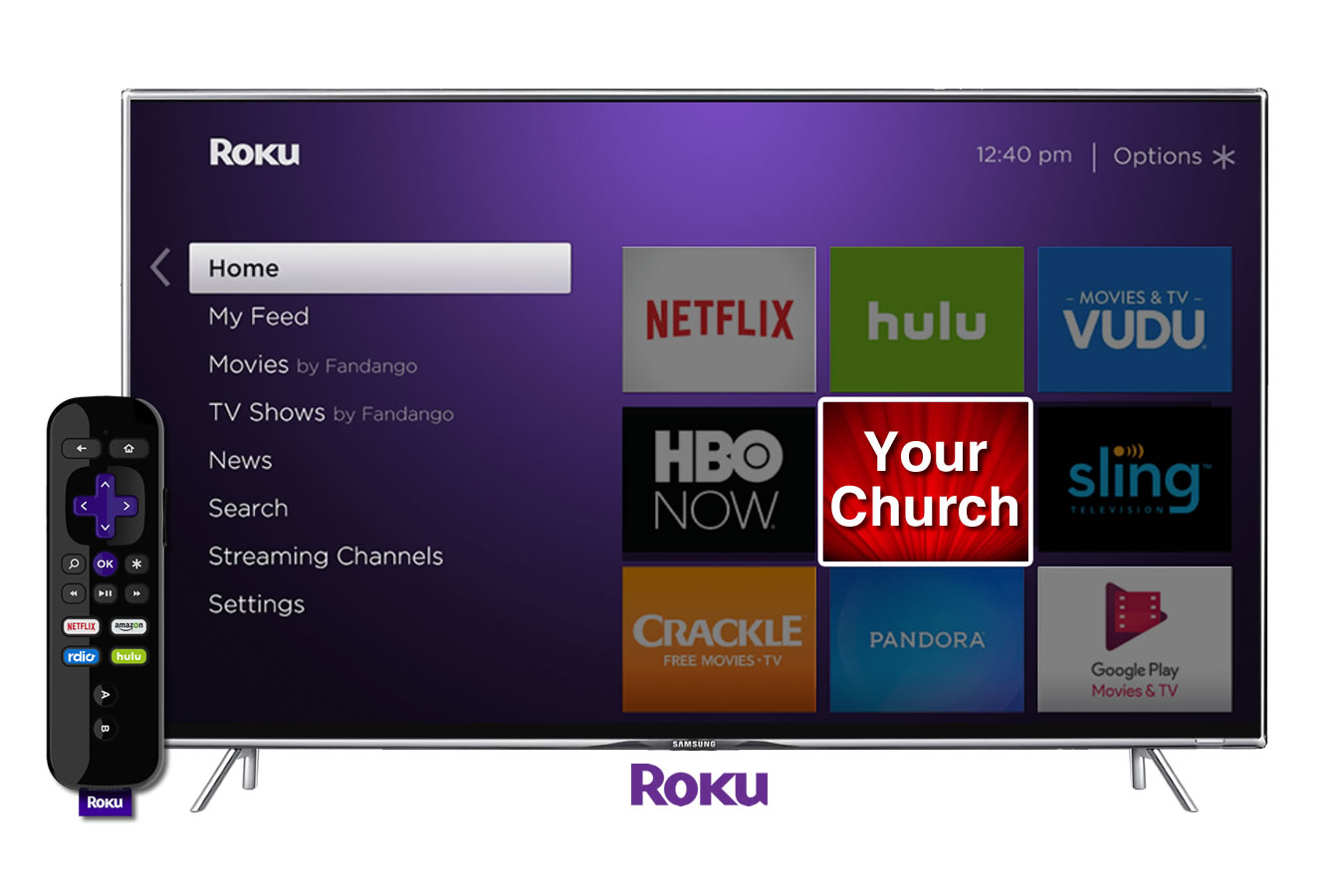 A Roku channel for your Church